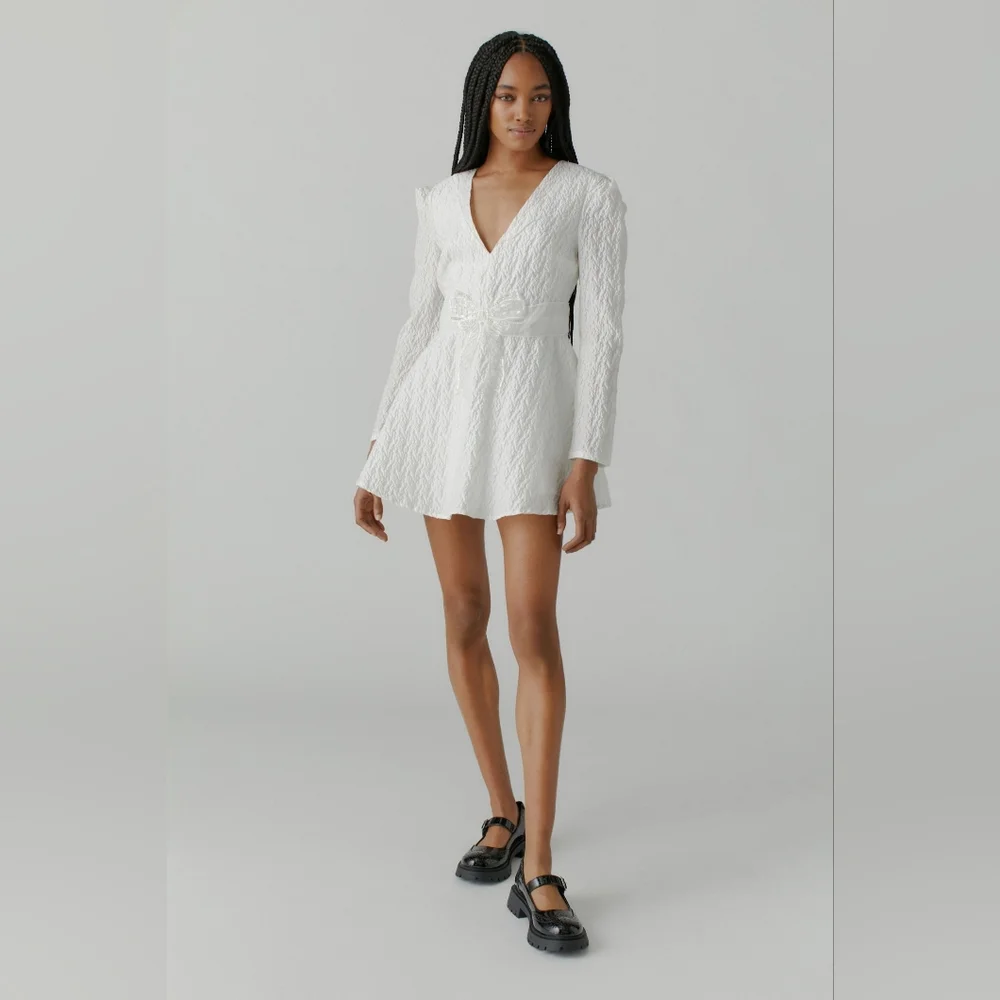 Sister Jane Amelie Jacquard Mini Dress - Picture 1 of 6